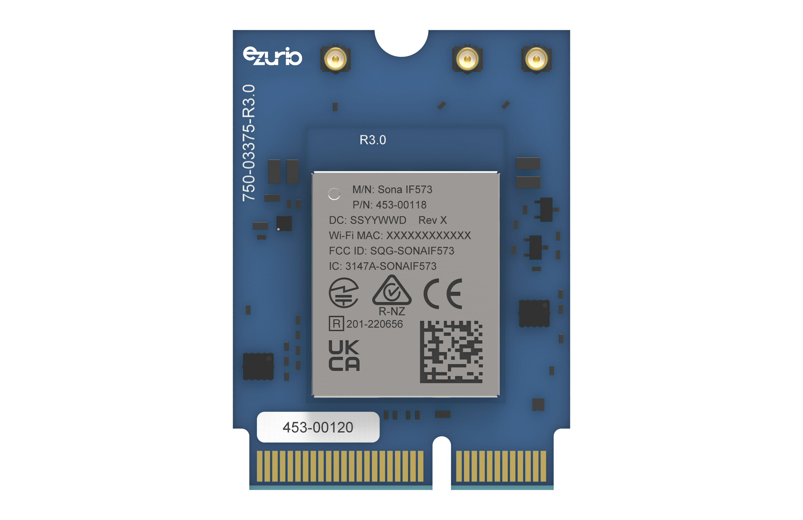 Sona™ IF573 - WiFi 6E + Bluetooth 5.4 Module - Infineon CYW55573 